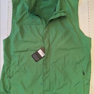 Stormtech Performance Vest Green Solid Zip Up